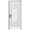 Blanco pintura alta calidad madera de la puerta de madera sólida de la puerta/de la pintura MO-313S para puerta de entrada de la habitación